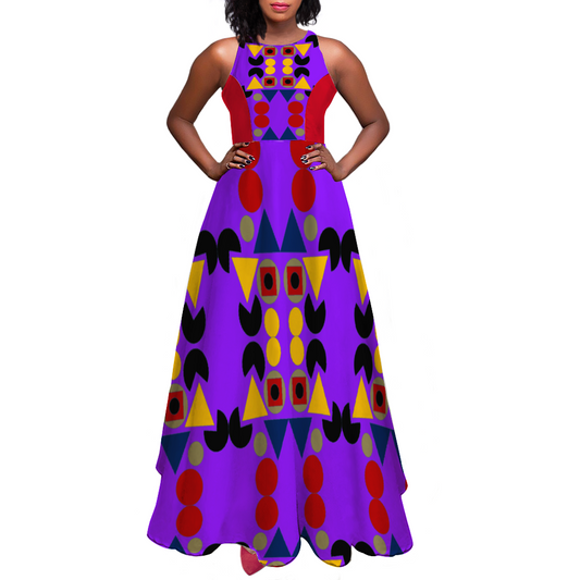 Origen Destination Custom Sleeveless Classic Maxi Dress