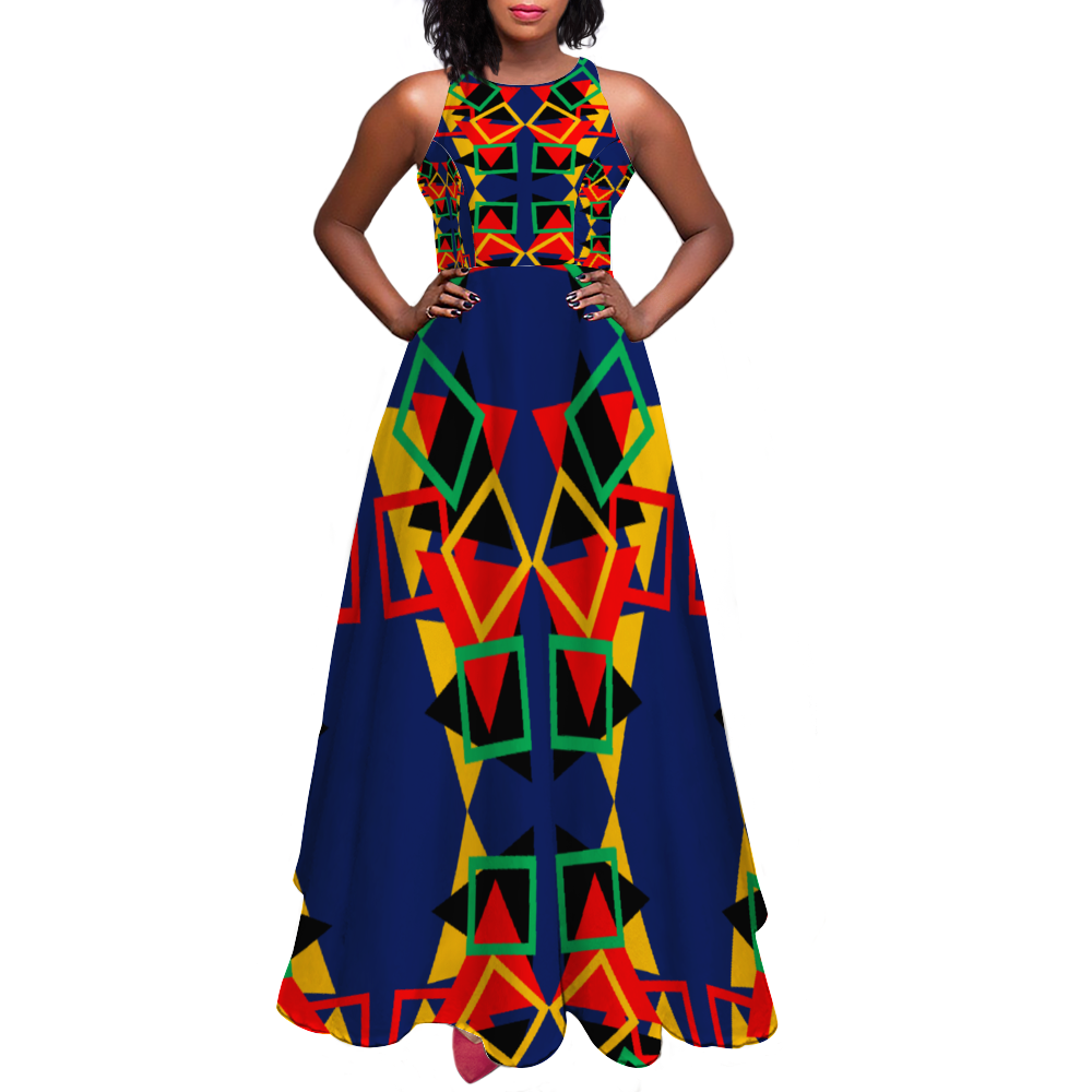 Origen Destination Custom Sleeveless Classic Maxi Dress