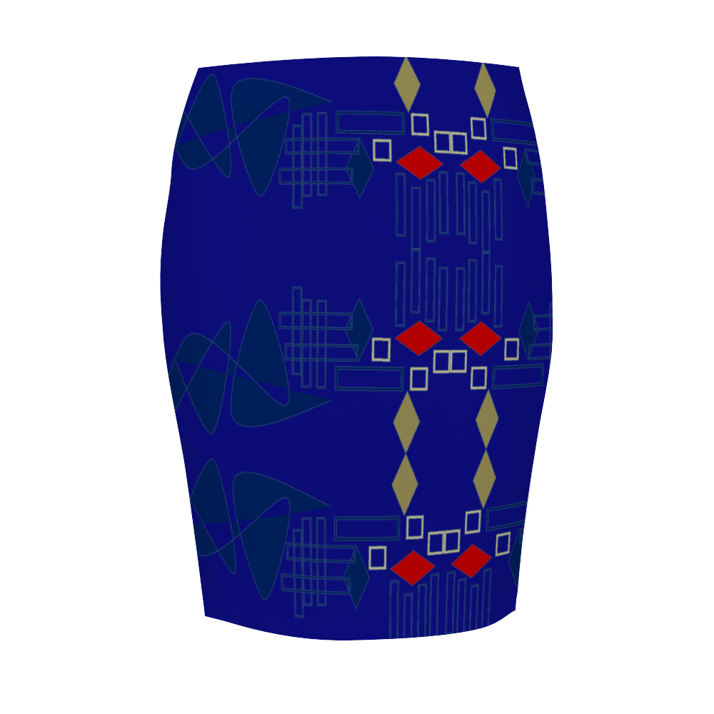 Origen Destination Custom Women's Elasticated Pencil Skirt