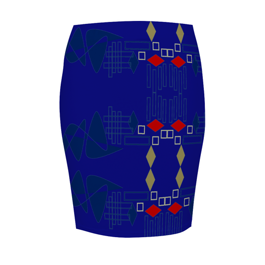 Origen Destination Custom Women's Elasticated Pencil Skirt