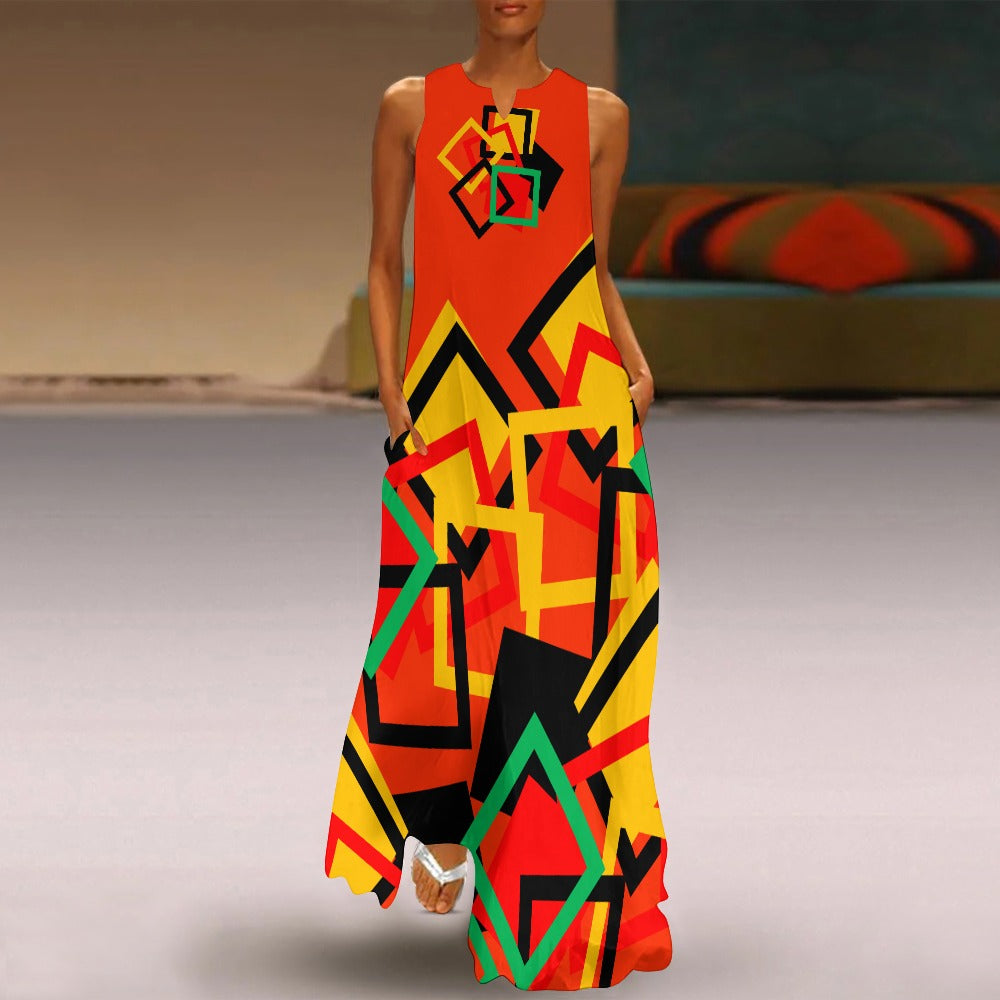 Origen Destination Women's Sleeveless Ankle-length Dress dress