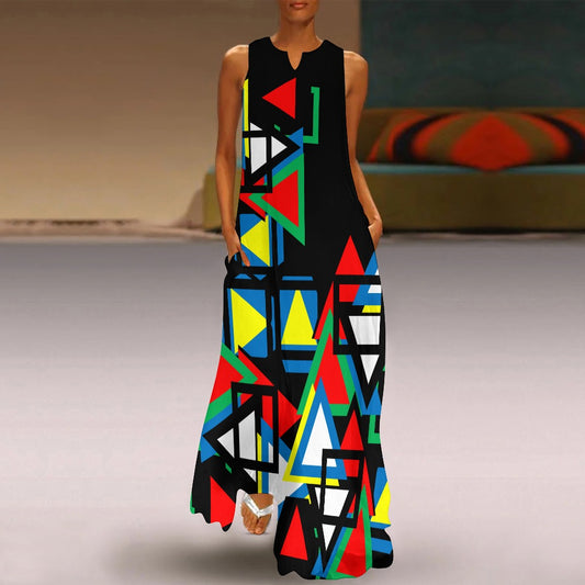 Origen Destination Women's Sleeveless Ankle-length Dress