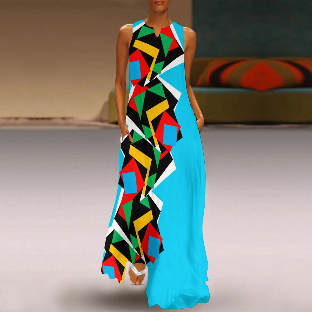 Origen Destination Women's Sleeveless Ankle-length Dress