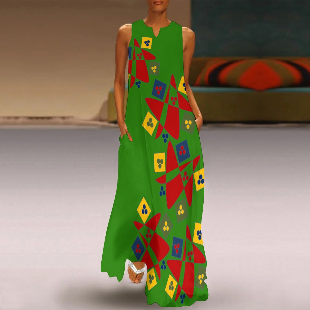 Origen Destination Women's Sleeveless Ankle-length Dress