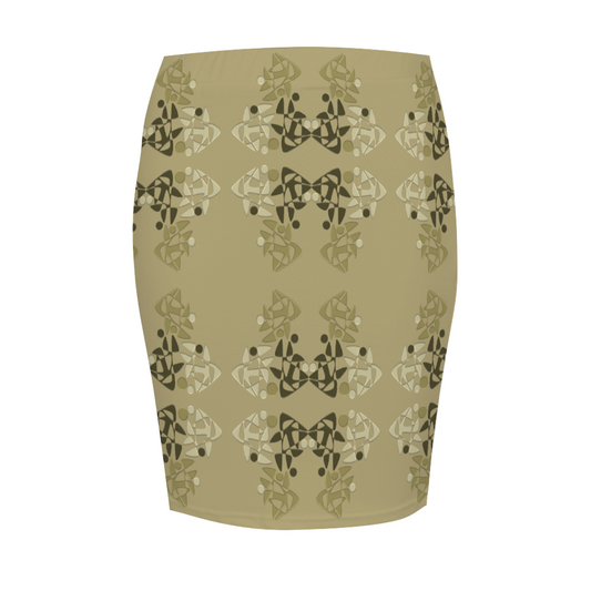 Origen Destination Custom Women's Elasticated Pencil Skirt