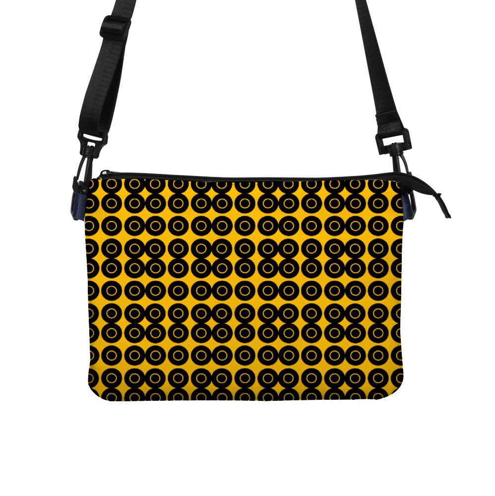 Origen Destination Shoulder Messenger (Blk-Gold)