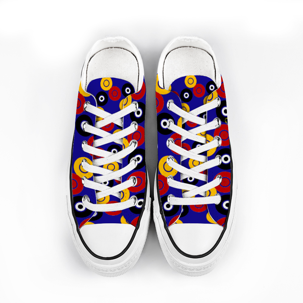 Origen Destination Unisex Low Top Canvas Shoes