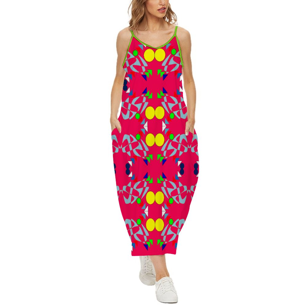 OD Women's Slip dress Dress Loose Sleeveless DressBry