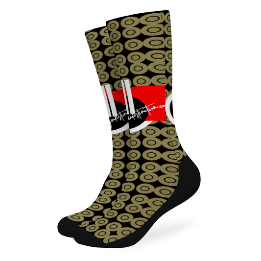 Orige Destination Unisex Multi Size Mid-calf Cotton Socks