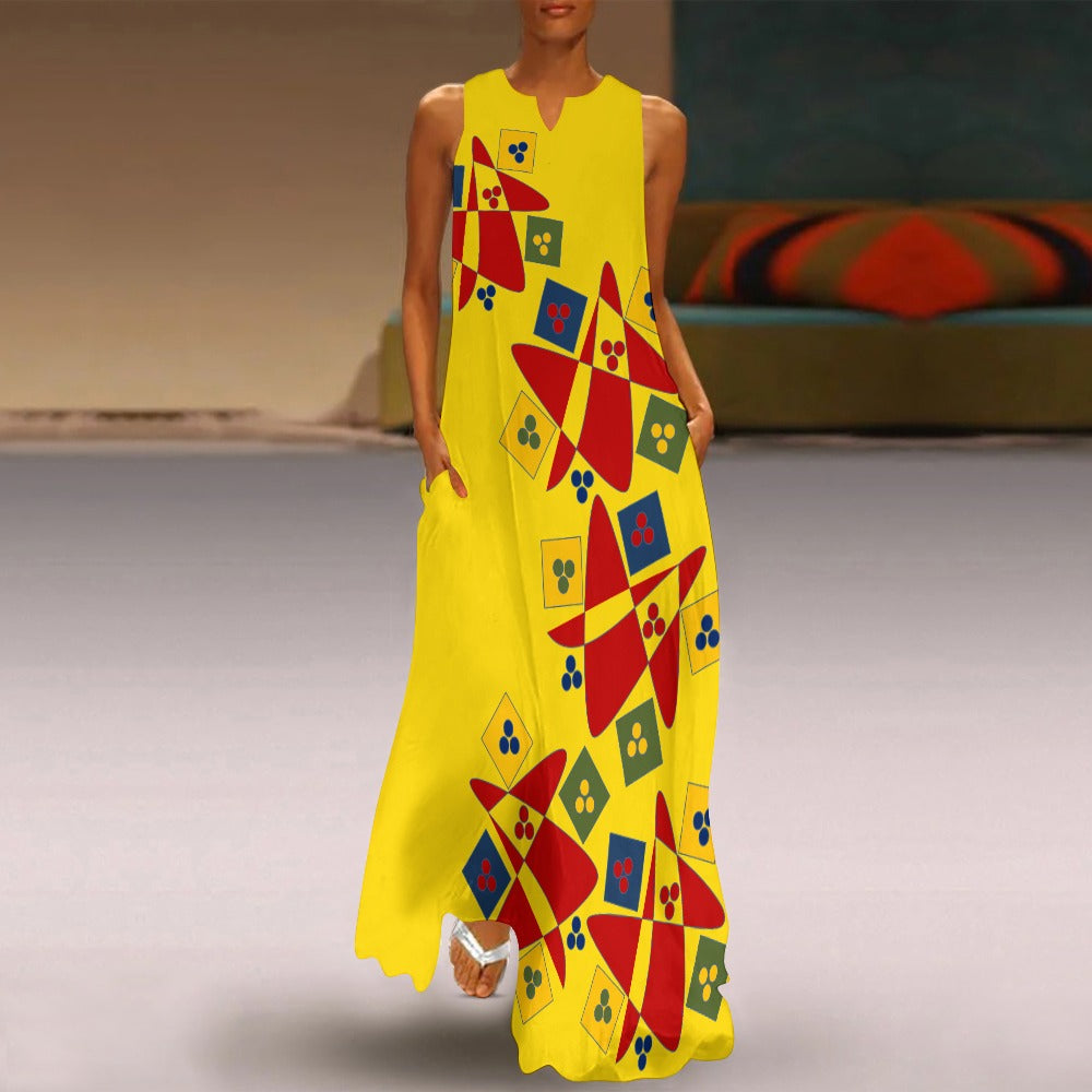 Origen Destination Women's Sleeveless Ankle-length Dress