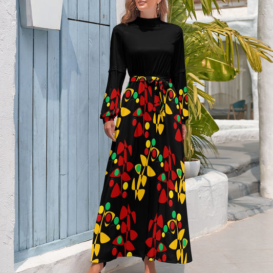 Origen Destination Women's Long-sleeves Ankle-length dress