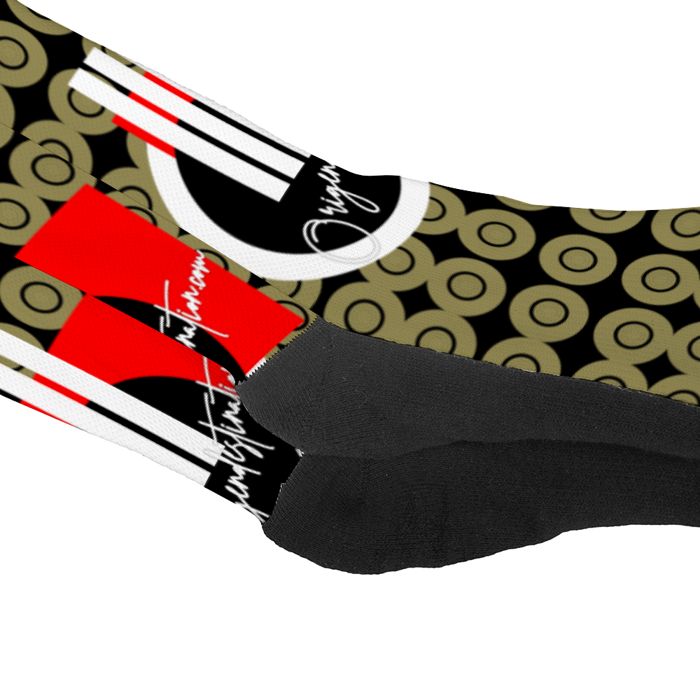 Orige Destination Unisex Multi Size Mid-calf Cotton Socks