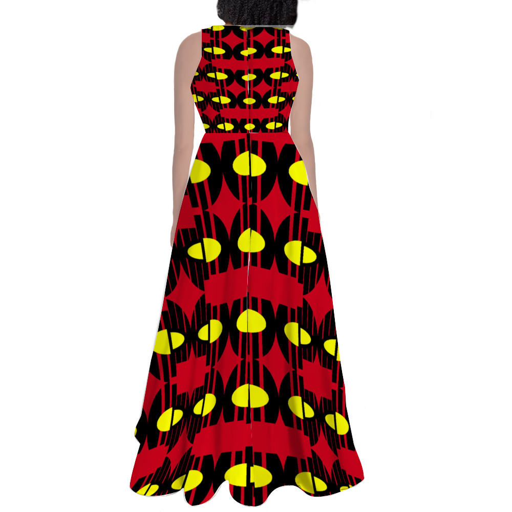 Origen Destination Custom Sleeveless Classic Maxi Dress