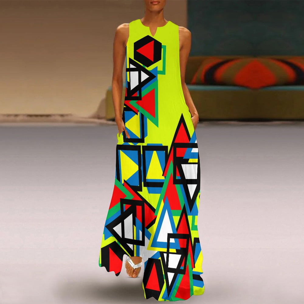 Origen Destination Women's Sleeveless Ankle-length Dress