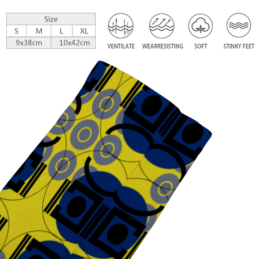 Origen Destination Signature Unisex Multi Size Mid-calf Cotton Sock