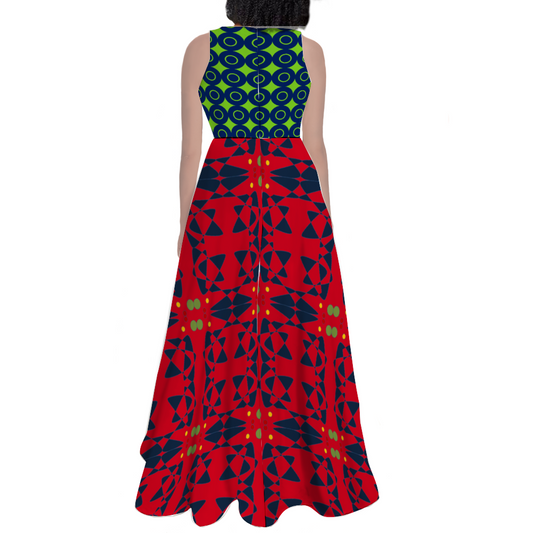 Origen Destination Sleeveless Classic Maxi Dress