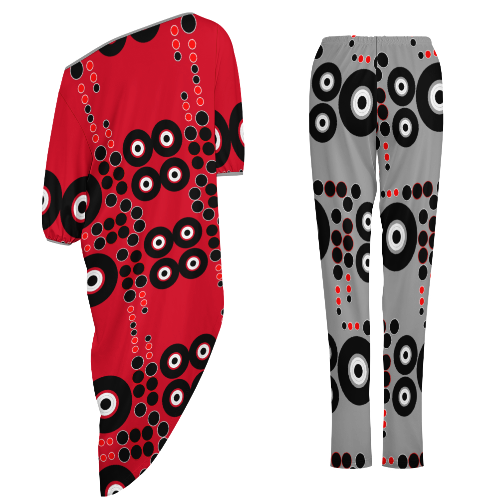 OD Women's Sym Casual Two Piece Pants Set RGr