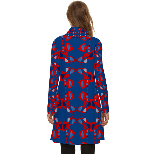 Origen Destination Women's Casual Loose Turtleneck Fall Dress/Top