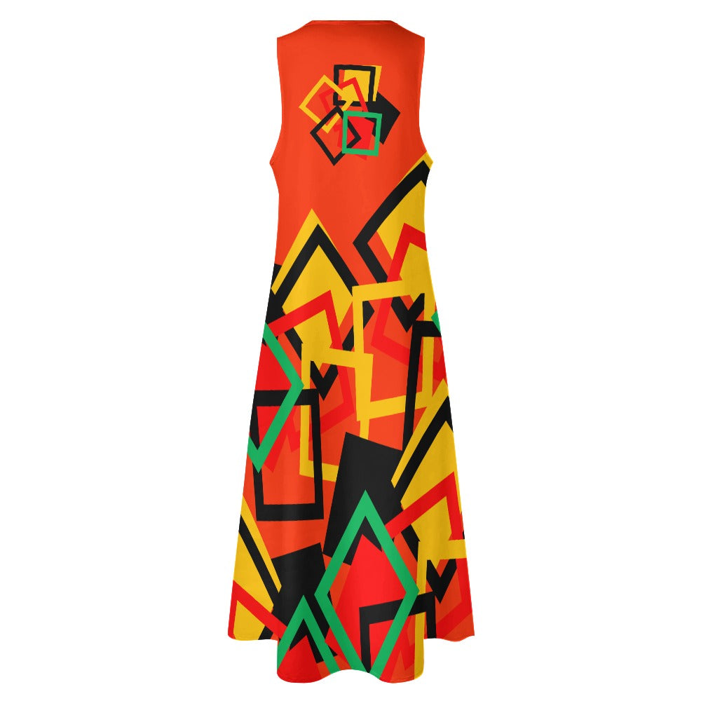 Origen Destination Women's Sleeveless Ankle-length Dress dress