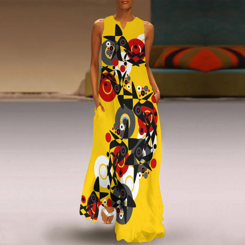 Origen Destination Women's Sleeveless Ankle-length dress