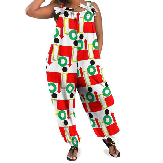 OD Women's Jumpsuit with Suspender