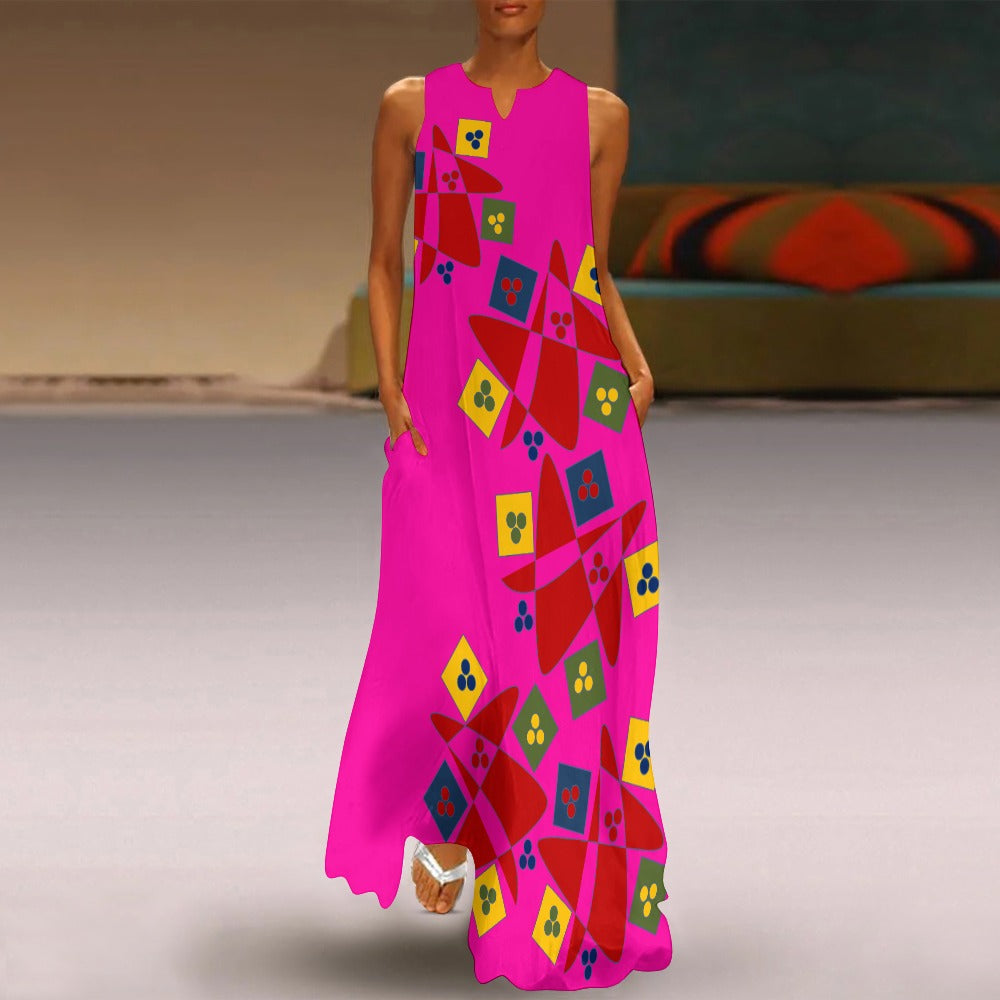 Origen Destination Women's Sleeveless Ankle-length Dress