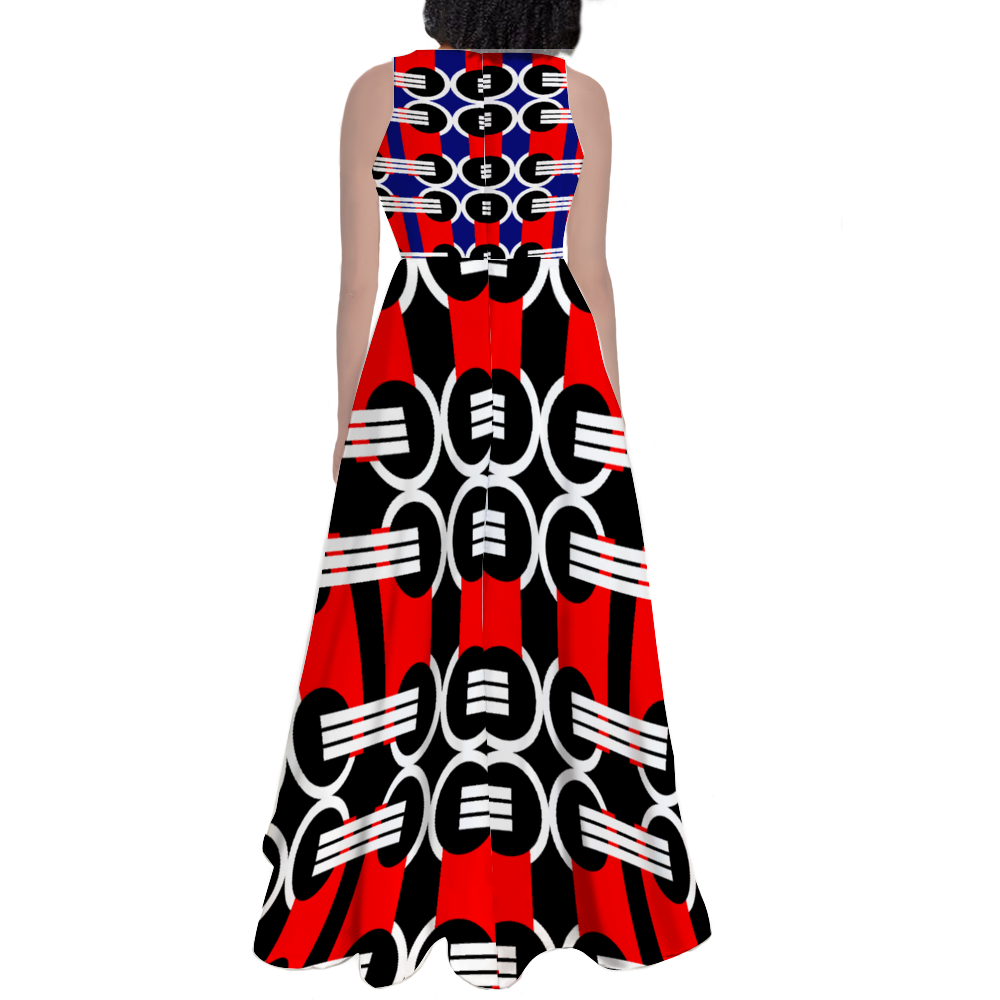 Origen Destination Custom Sleeveless Classic Maxi Dress