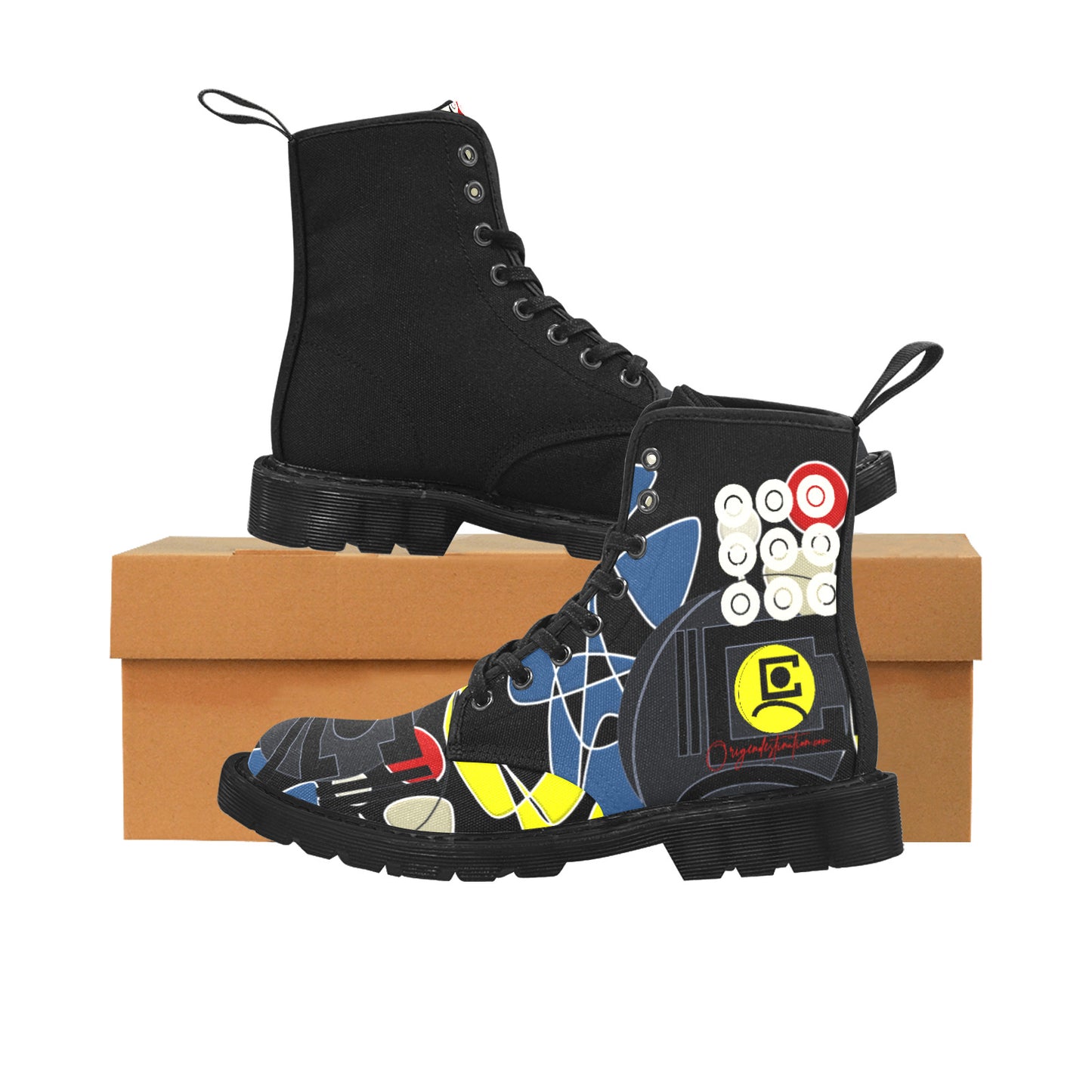 Origen Destination Women's Signature Picture1WHT Boots (Black)