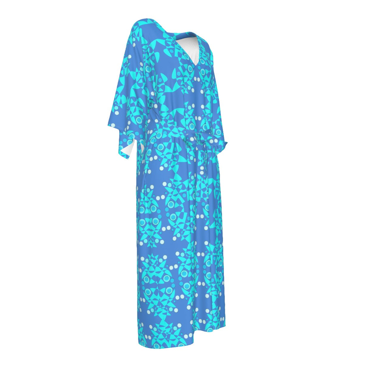 Origen Destination Women's Mid-sleeve Long Dress