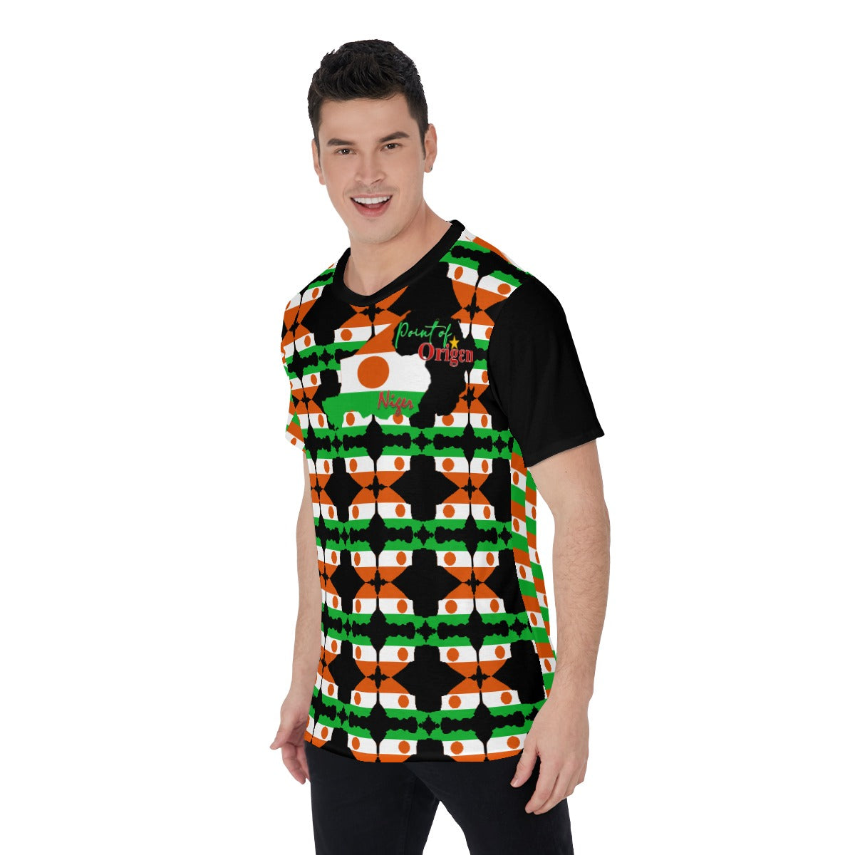 Origen Destination |On-Arrival Point of Origen Niger Men's T-Shirt