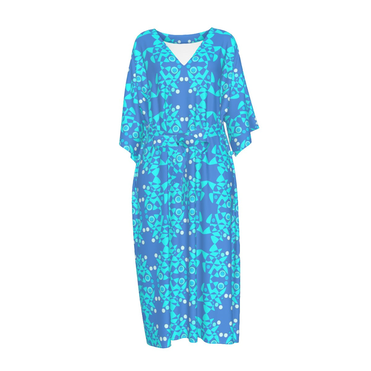 Origen Destination Women's Mid-sleeve Long Dress