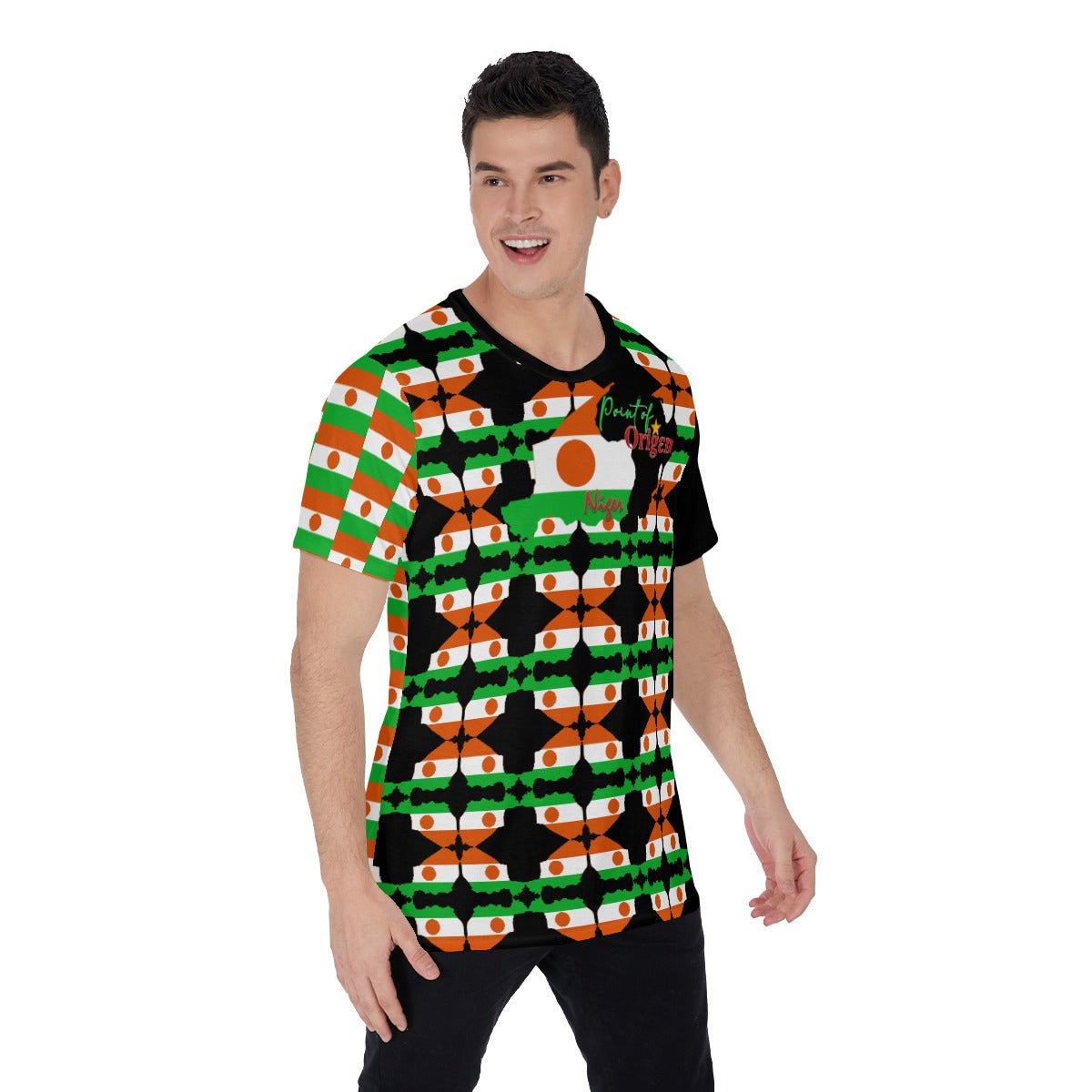Origen Destination |On-Arrival Point of Origen Niger Men's T-Shirt