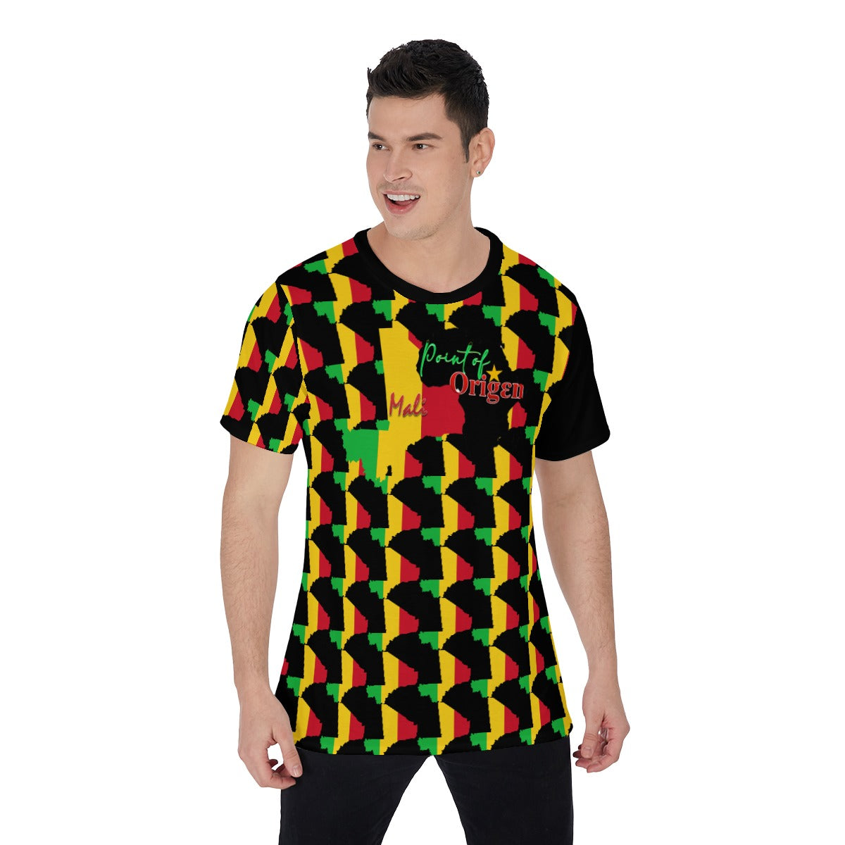 Origen Destination |On-Arrival Point of Origen Mali Men's T-Shirt