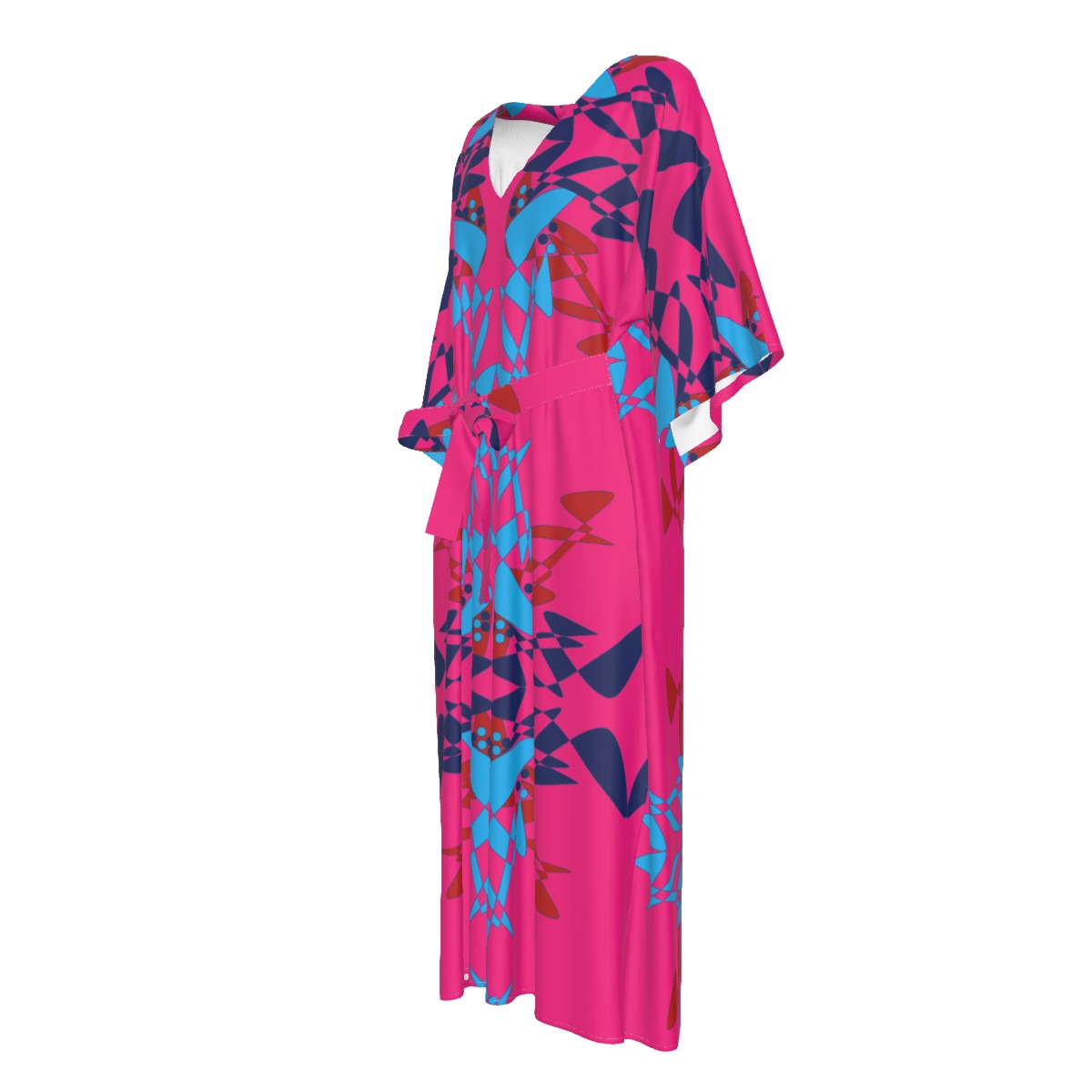 Origen Destination Women's Mid-sleeve Long Dress