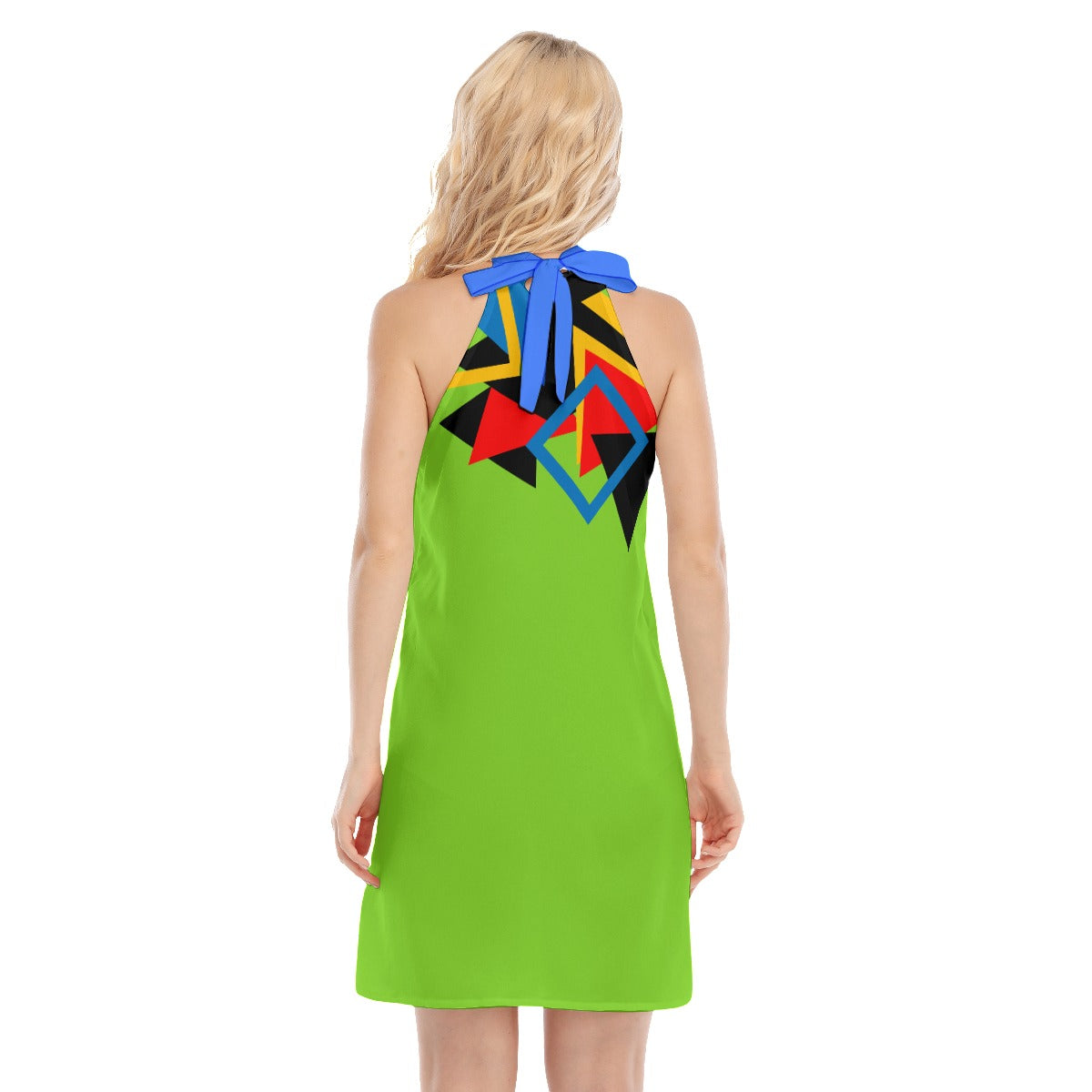 Origen Destination Women's Dress With Neck Tie