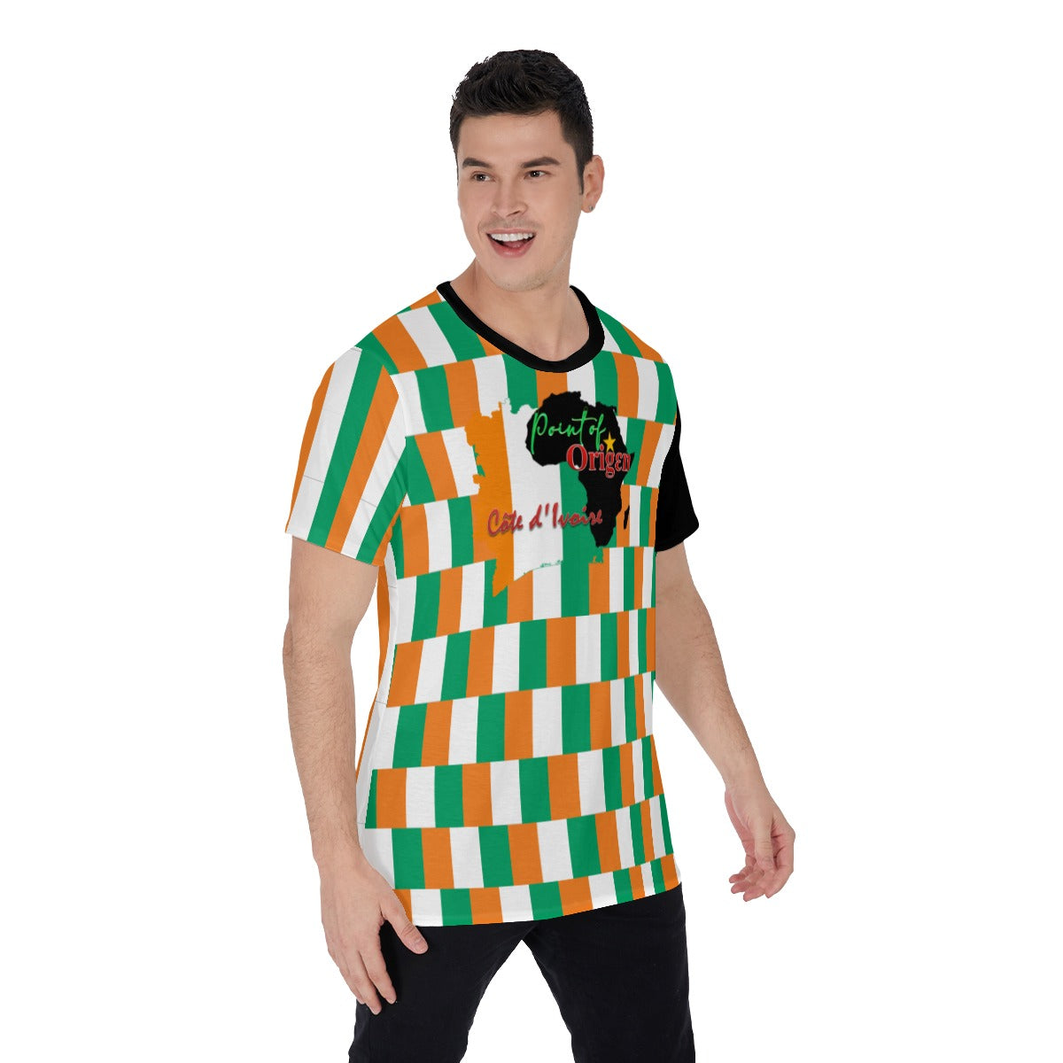 Origen Destination |On-Arrival Point of Origen Cote d' ivoire Men's T-Shirt
