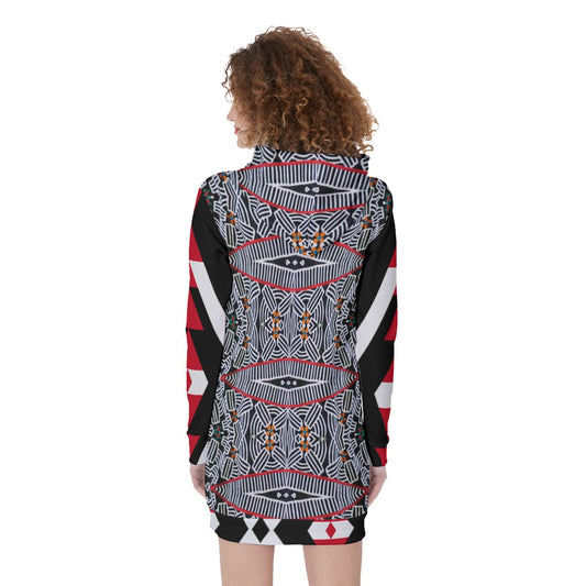 Origen Destination |On-Arrival Point of Origen Cameroon Women's Long Hoodie