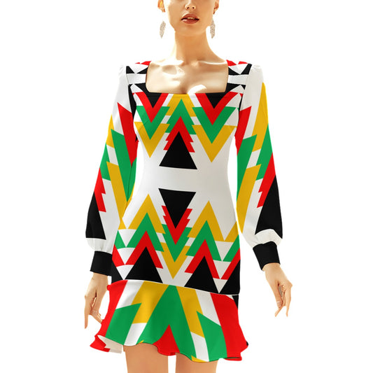 Origen Destination Women's Ruffle Hem Dress