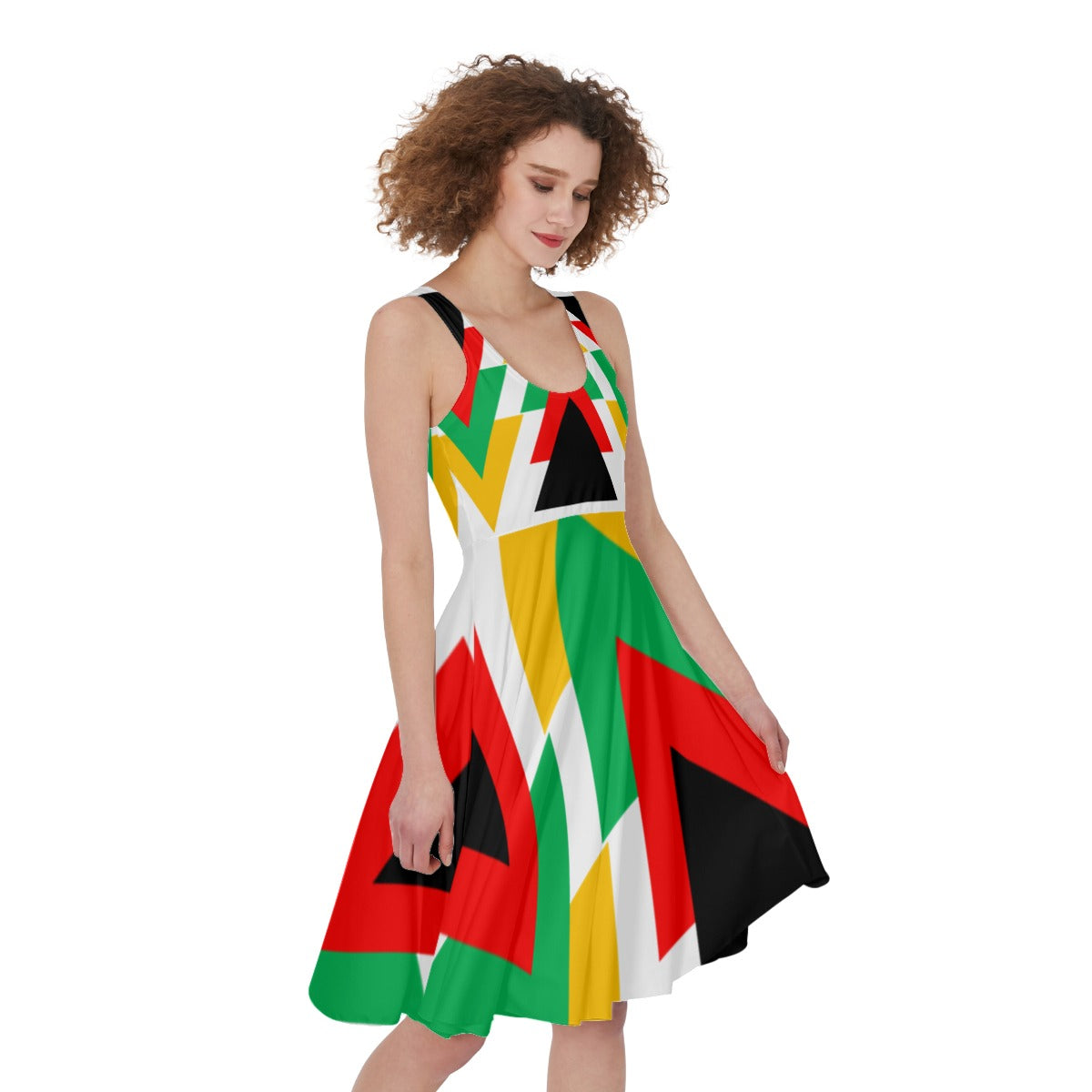 Origen Destination |On-Arrival Point of Origen Women's White/Multicolor Dress