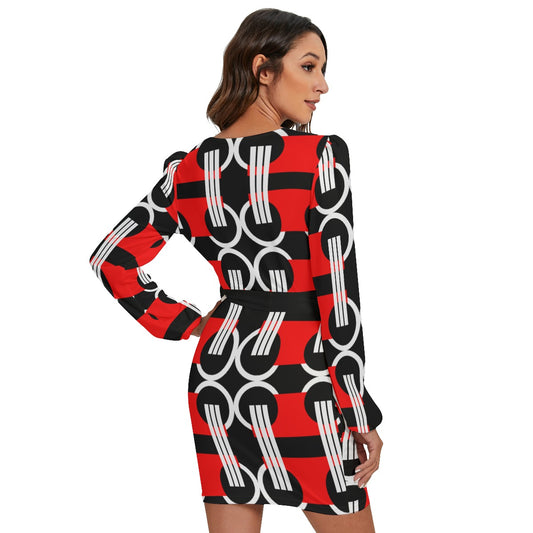 Origen Destination Women's Long Sleeve Midi Dress
