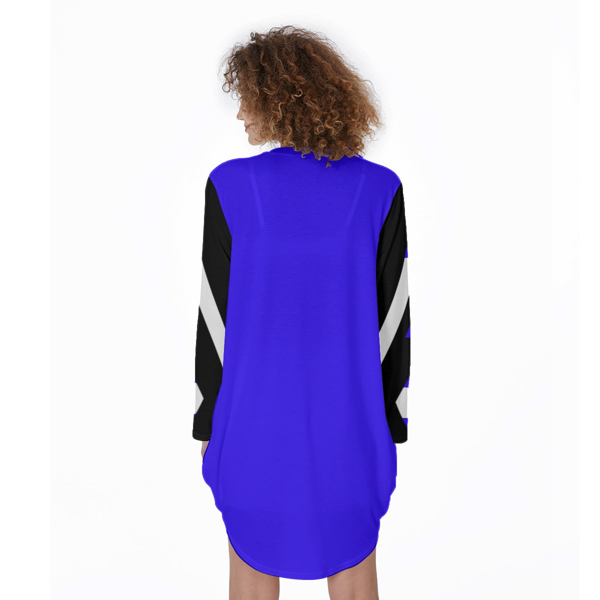 Origen Destination | On-Arrival Point of Origen  Dia-Symbol Women's Casual Long Sleeve Dress