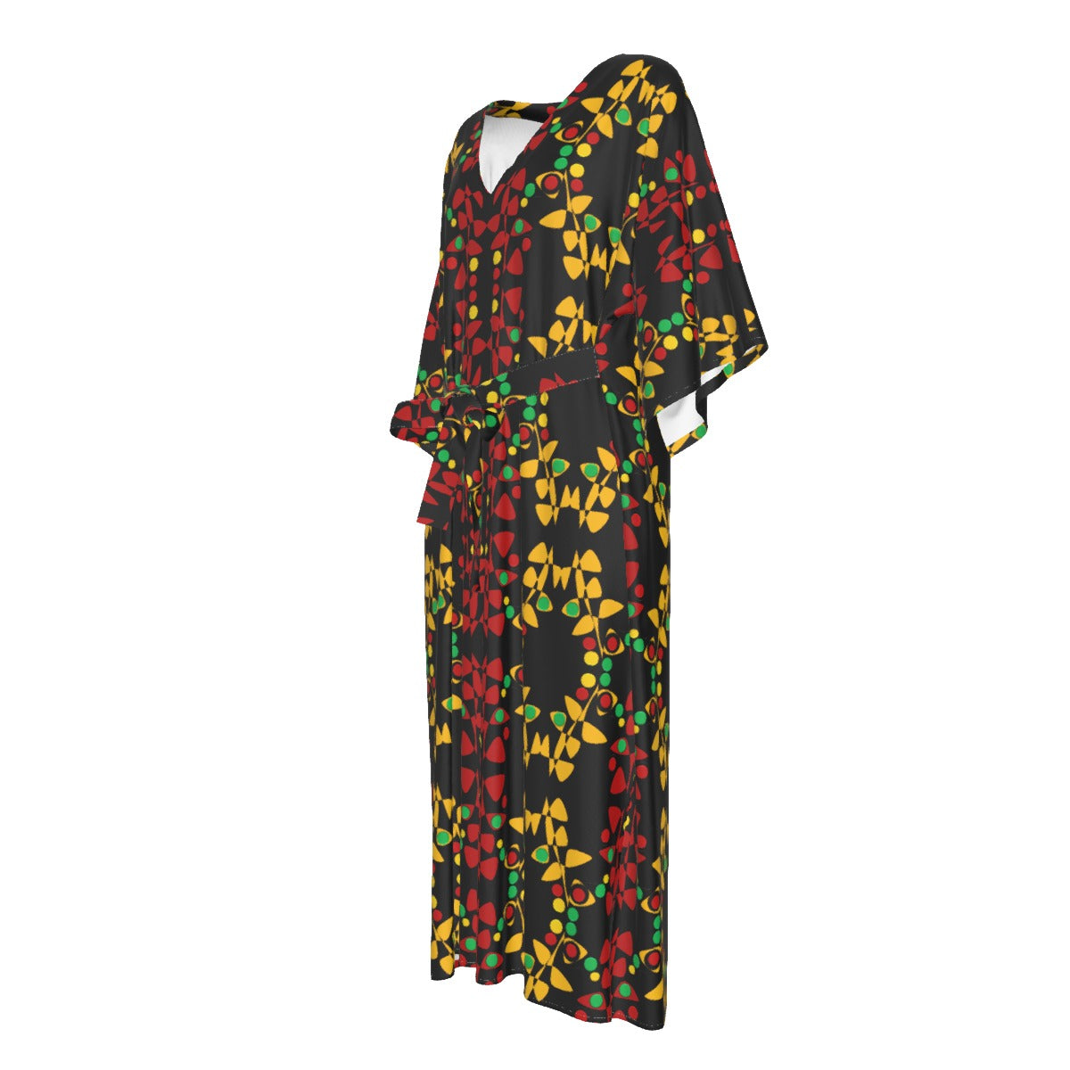 Origen Destination Women's Mid-sleeve Long Dress