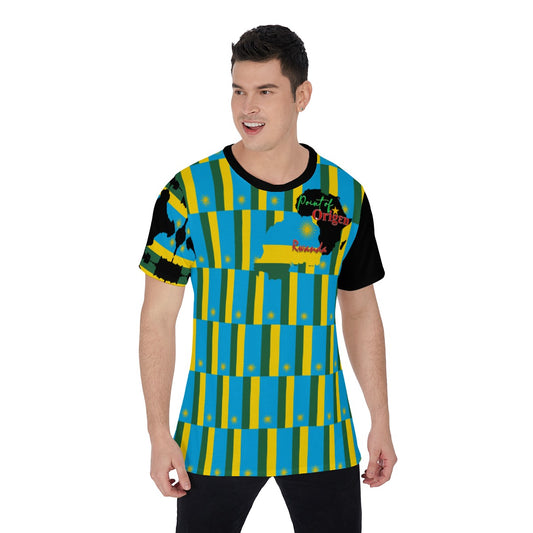 Origen Destination |On-Arrival Point of Origen DRC Men's T-Shirt