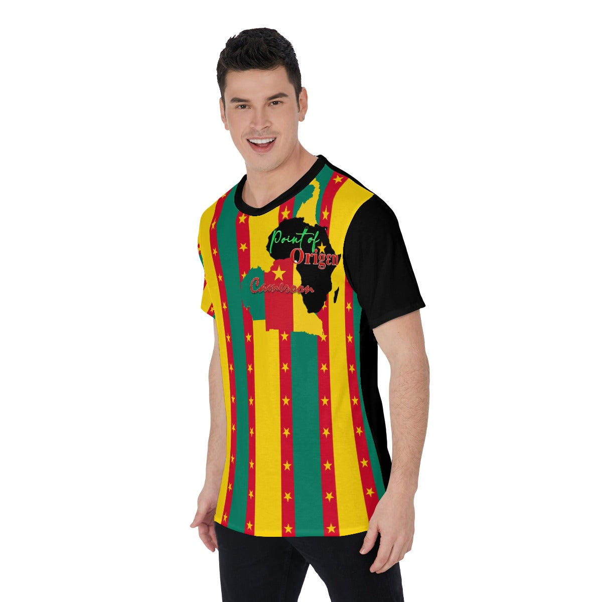 Origen Destination |On-Arrival Point of Origen Cameroon Men's T-Shirt