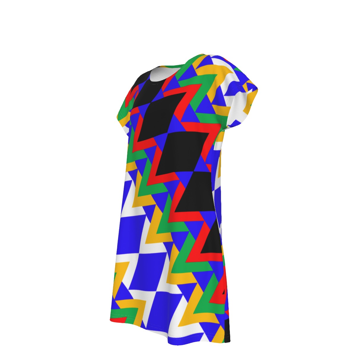 Origen Destination |On-Arrival Point of Origen Dia-Symbol Women's Short Sleeve Dress