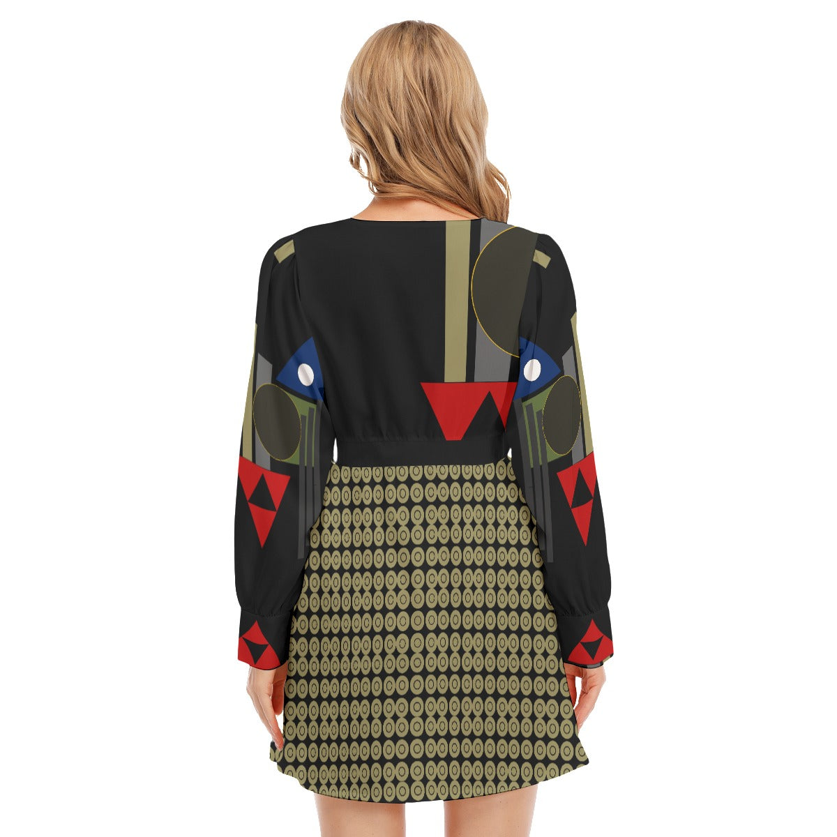 Origen Destination Women's Deep Cross Long Sleeve Dress