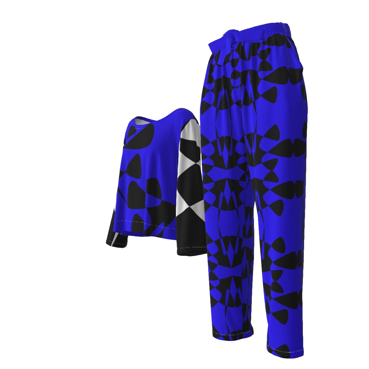 Origen Destination |On-Arrival Point of Origen Women's Blue Elastic-Back Suit
