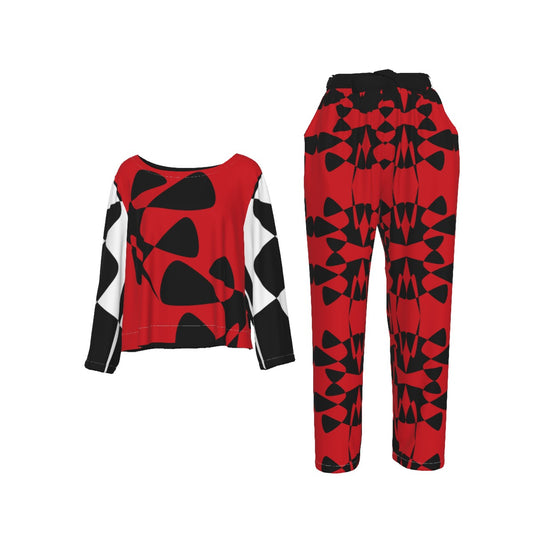 Origen Destination |On-Arrival Point of Origen Women's Red Elastic-Back Suit