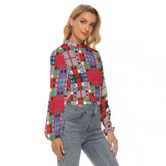 OD Print Women's Halter T-shirt RGry