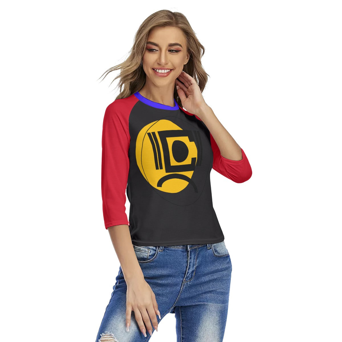 Origen Destination |On-Arrival Point of Origen Signature Women's Raglan Sleeves T-shirt